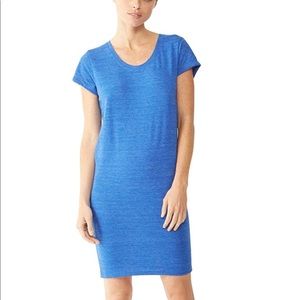 Blue tshirt dress
